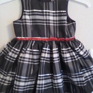 Oshkosh Black and Silver Dress